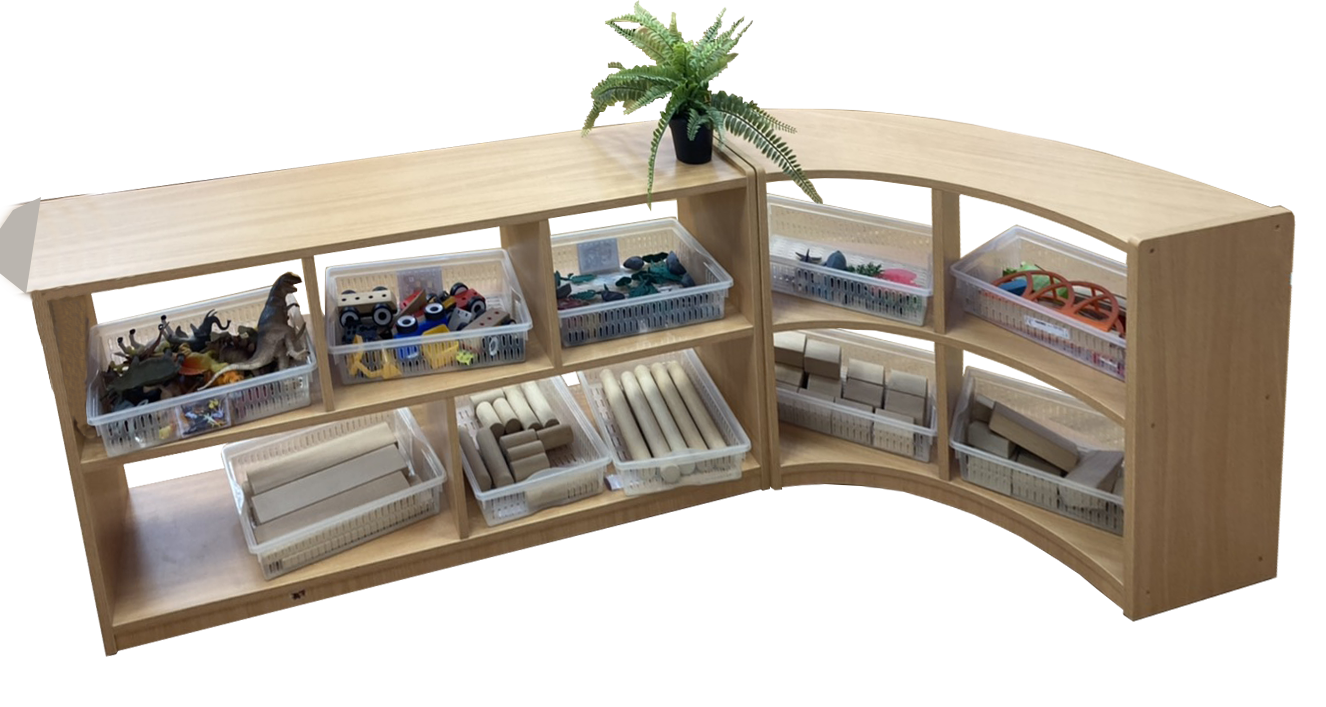 21.3 簍空弧型格櫃