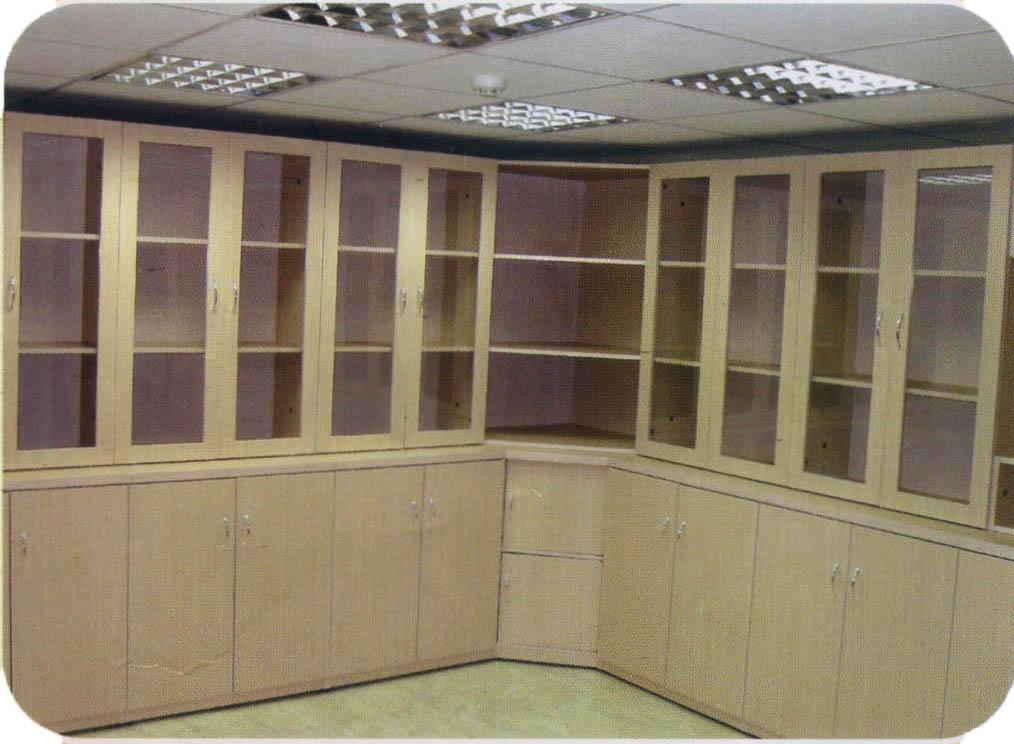 13.6 A92角落組合櫃(白橡)