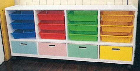 17.2B027附籃子玩具櫃