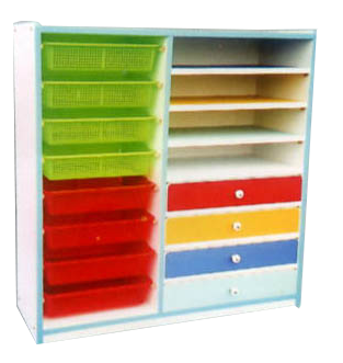 21.1 B018彩色美勞收納櫃