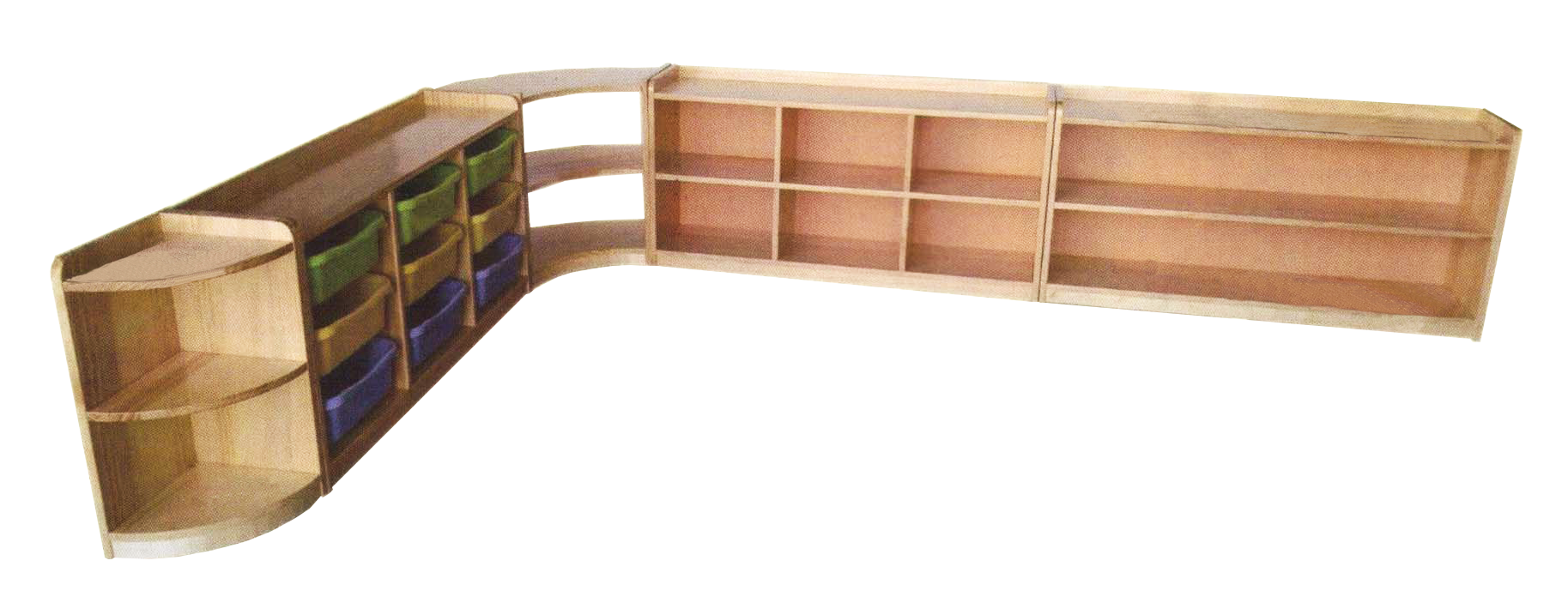 9.2 C-669 弧形組合櫃(幼兒)