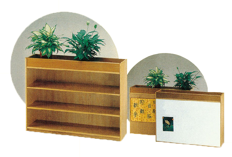 8.3 花臺圖書櫃