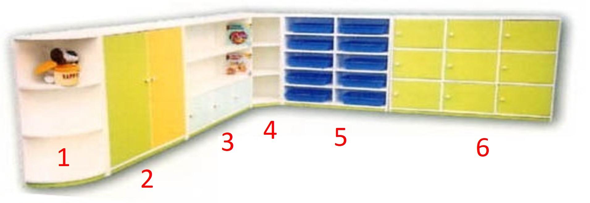 21.3 194角落組合櫃