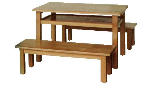 23.6 C-096A幼教桌+長條椅