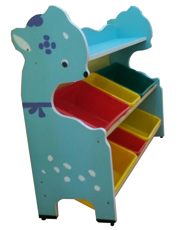 19.3花鹿玩具收納籃櫃