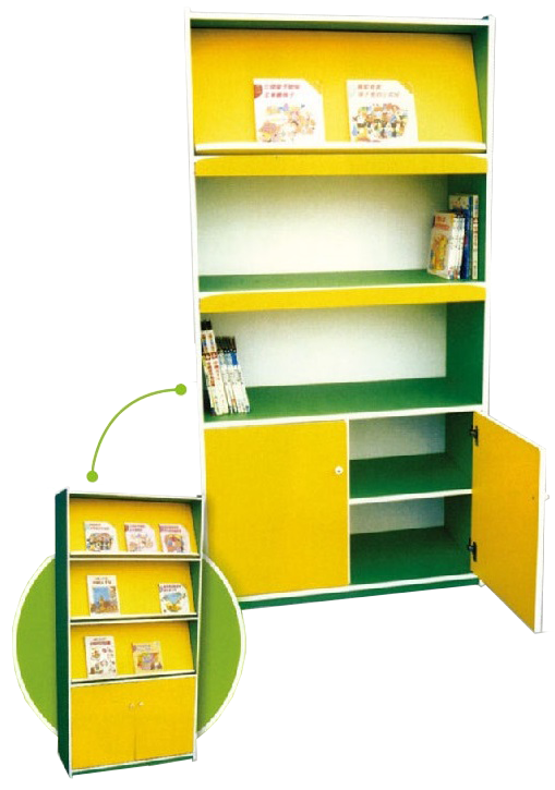 17.1 斜面活動書櫃