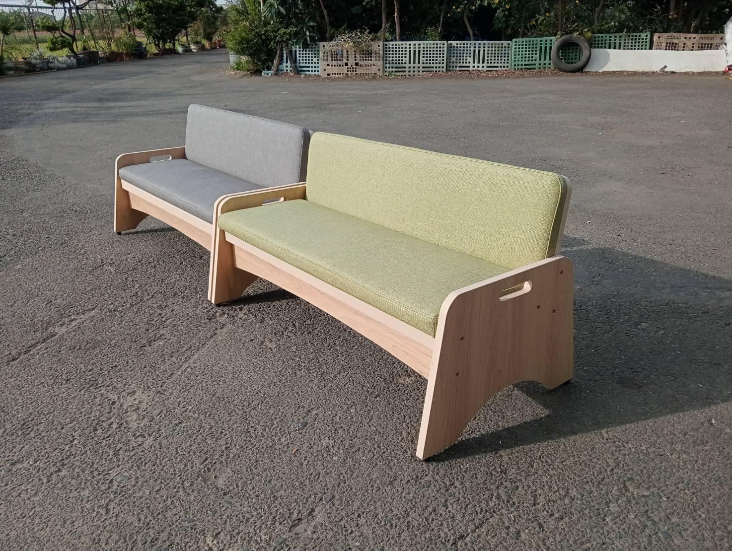 21.1長條靠背椅+座墊