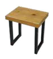 15.2 實木鋼管凳