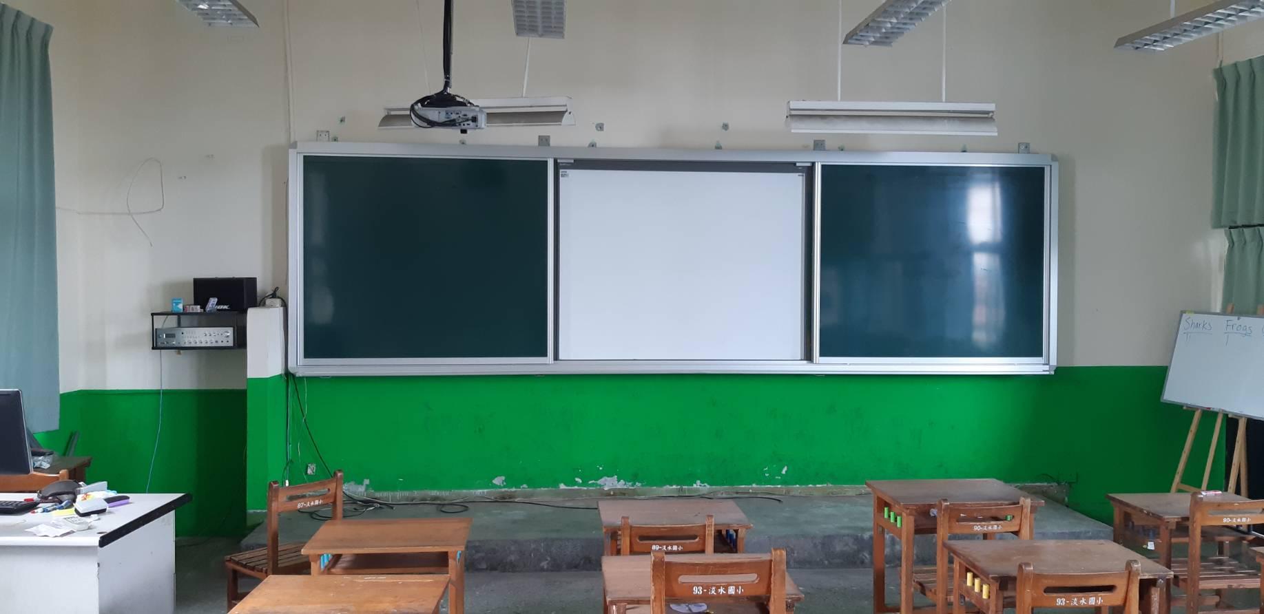 13.2 窗型觸控螢幕+黑白板