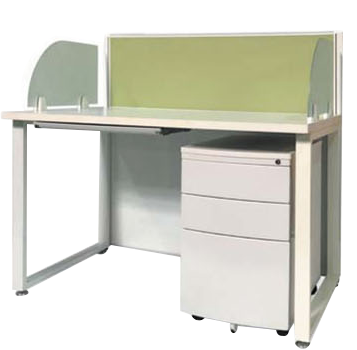 11.5 工業風桌+桌上獨立屏+擋板