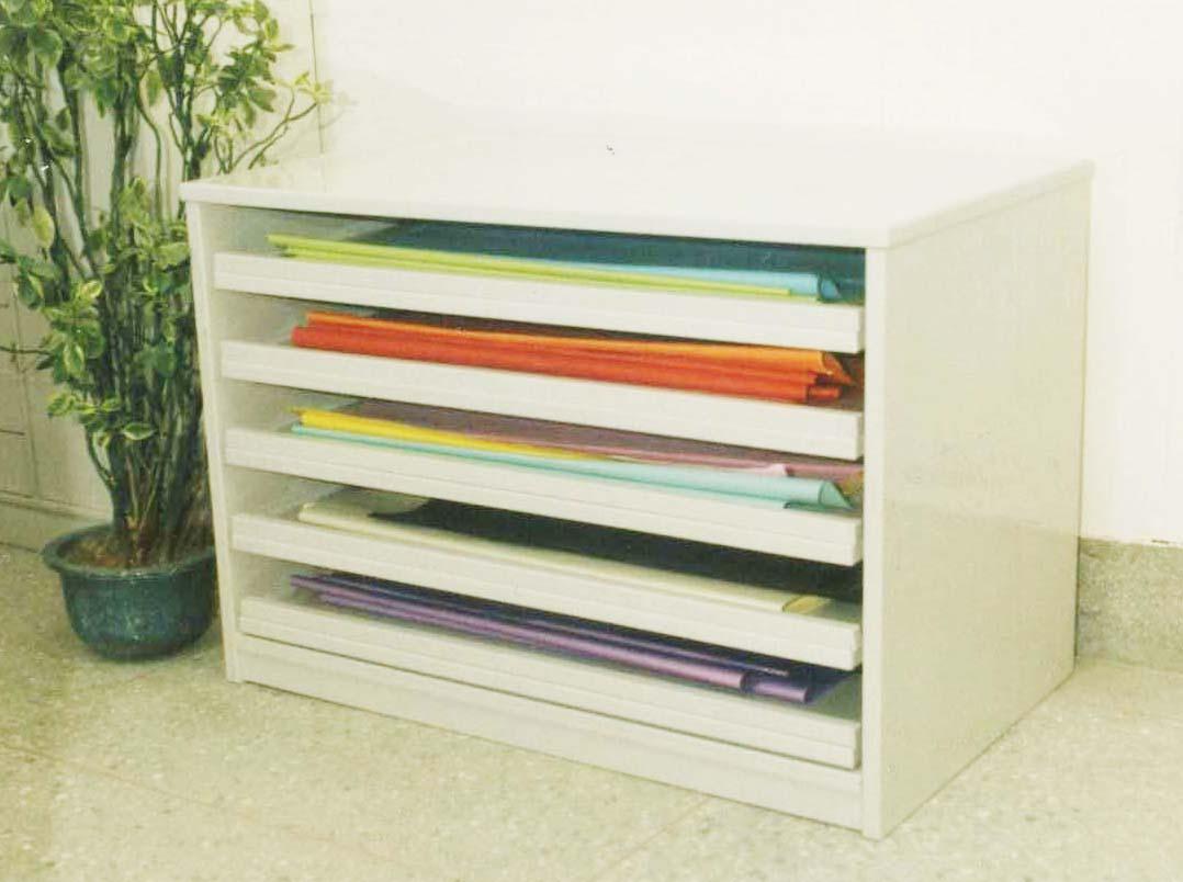 17.2 塑鋼圖紙櫃(四開)