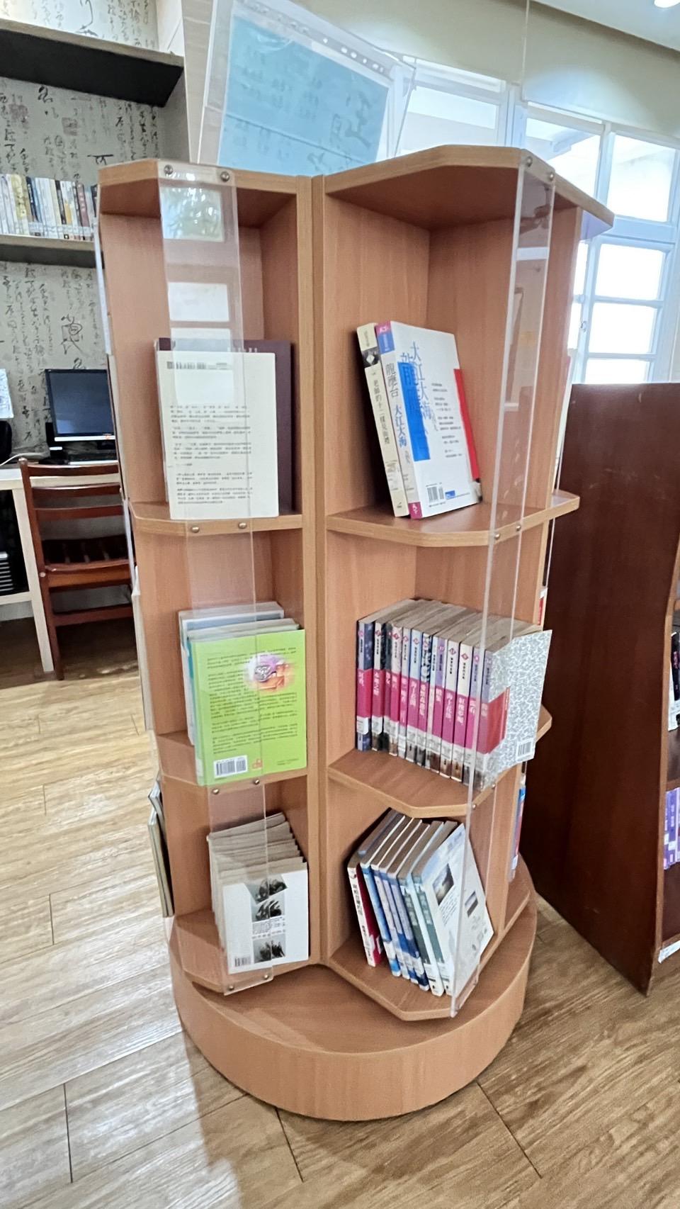 1.2 三層六面旋轉書櫃A.B